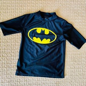 Batman Logo Boys Spandex Shirt